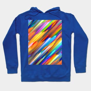 Colorful digital art splashing G391N Hoodie